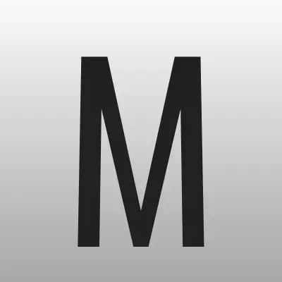 Модерн, сеть магазинов профессиональной косметики и парикмахерского инструмента, лого-визитка